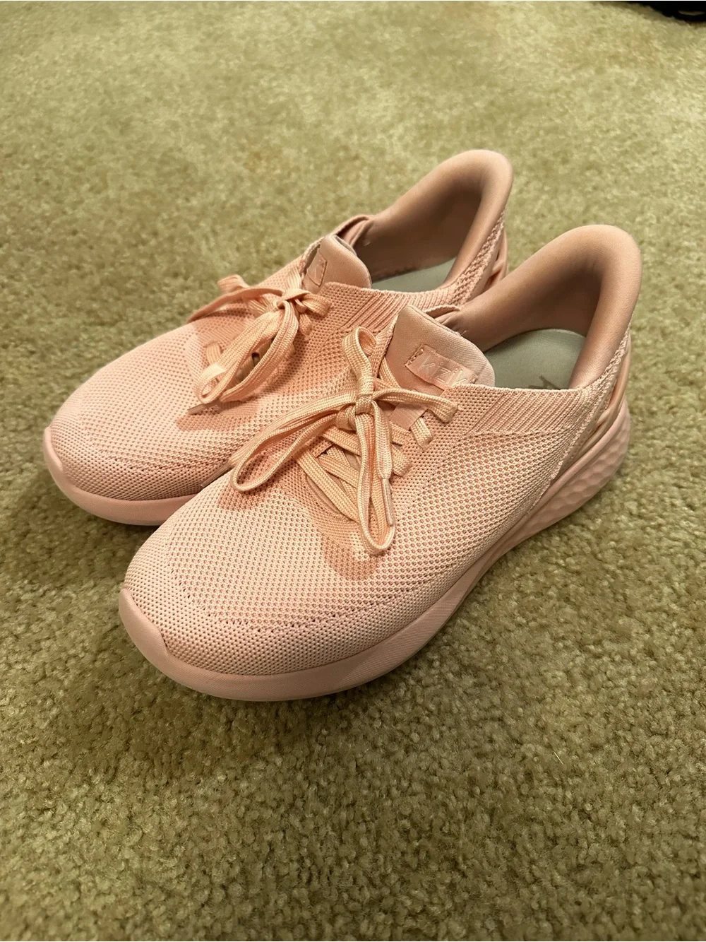 Kizik Athens Womens Size 8.5 US Pink HandsFree Slip On Shoes Sneakers Comfort